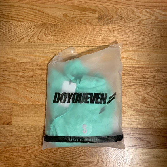 NWT Do you even freedom cropped hoodie mint green - Picture 3 of 3